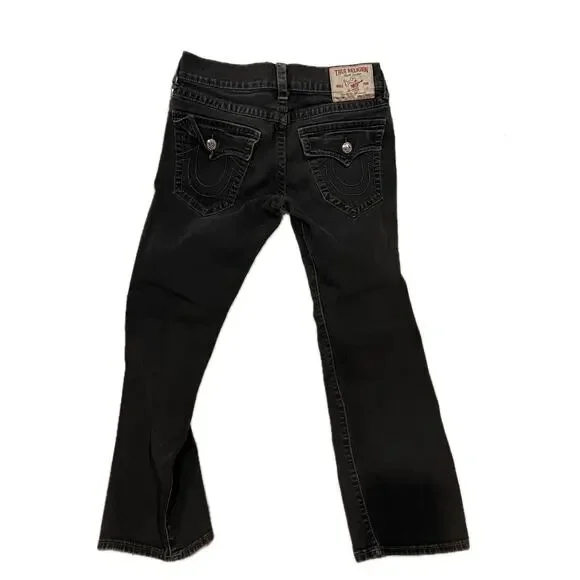 True Religion Ricky Straight Jeans Black True Religion Relaxed